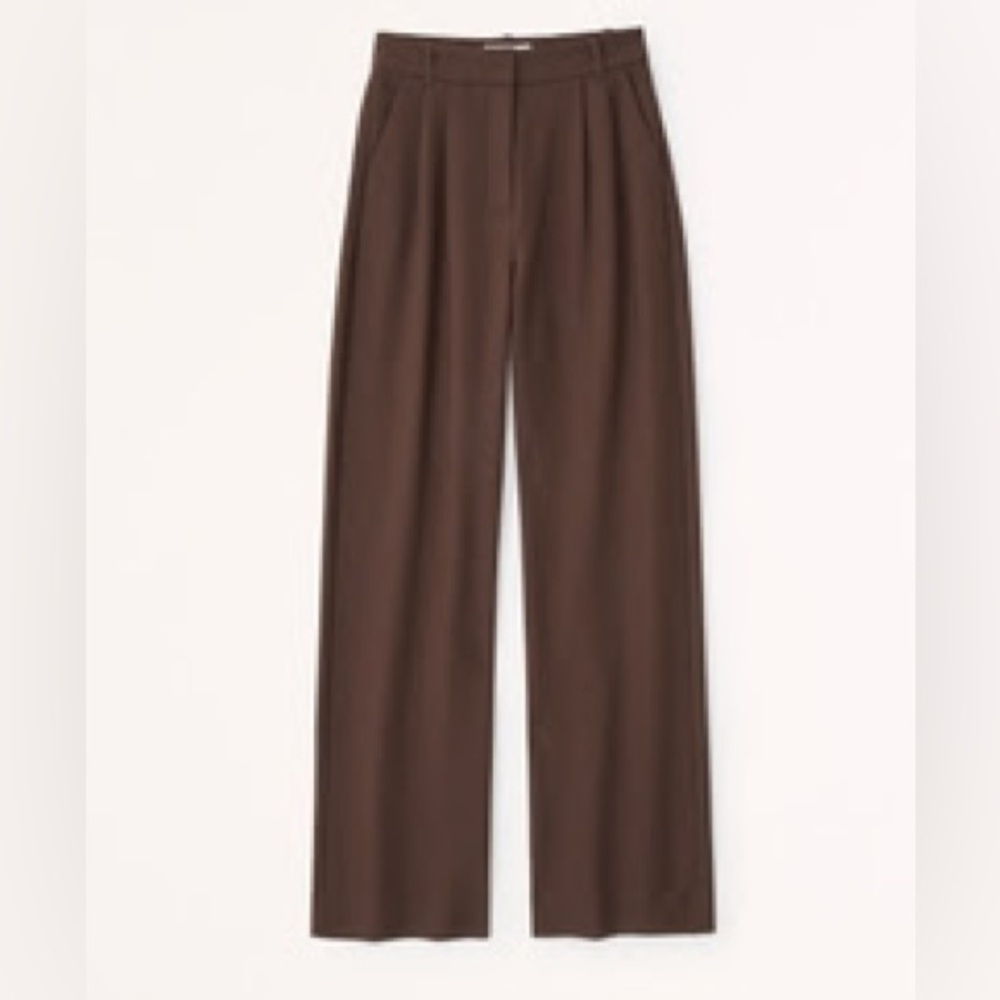 A&F Sloane Tailored Pant Dark Brown 29 Long
